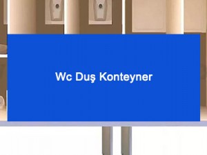 Wc Duş Konteyner Wc Duş Konteyner