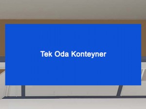 Tek Oda Konteyner Tek Oda Konteyner