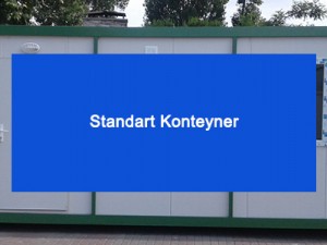 Standart Konteyner Standart Konteyner