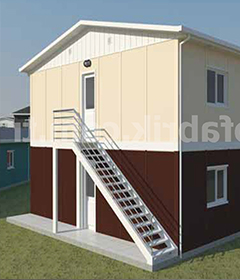 PREFABRİK YATAKHANE BİNALARI