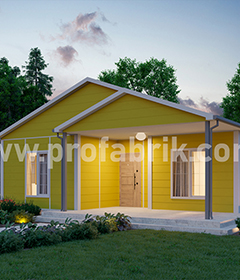 TEK KATLI HAZIR EVLER