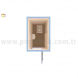WC / Duş Konteyner PKT 01 Konteyner  WC / Duş Konteyner PKT 01 Konteyner