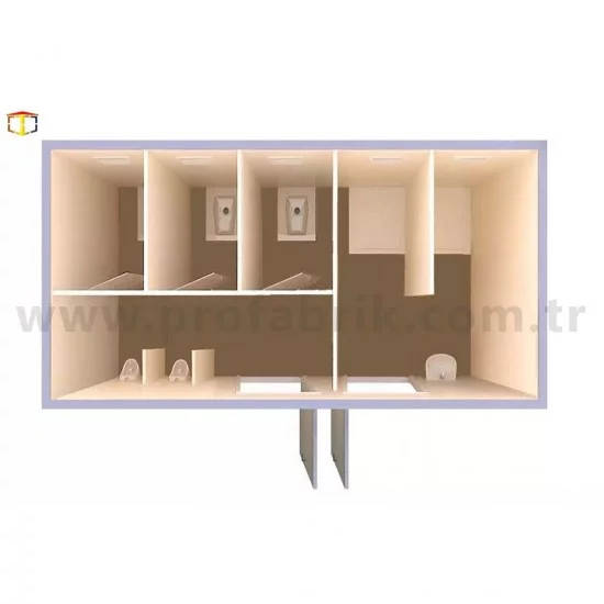 WC / Duş Konteyner PKW 07 Konteyner WC / Duş Konteyner PKW 07 Konteyner