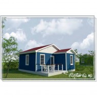 Leylak Tek Katlı Prefabrik Ev 62m² Leylak Tek Katlı Prefabrik Ev 62m²