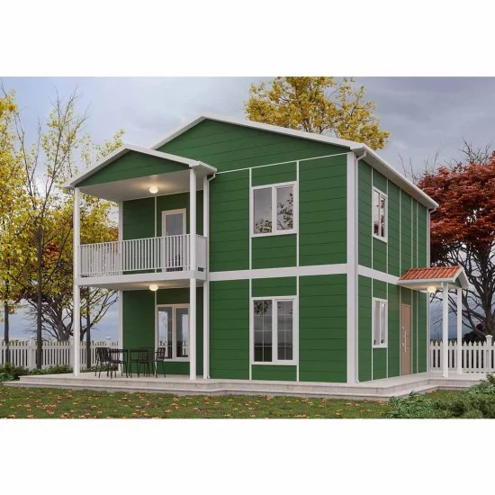 Kasımpatı Çift Katlı Prefabrik Ev 116m² Kasımpatı Çift Katlı Prefabrik Ev 116m²