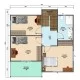 Kasımpatı Çift Katlı Prefabrik Ev 116m² Kasımpatı Çift Katlı Prefabrik Ev 116m²