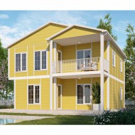 Şakayık Çift Katlı Prefabrik Ev 153m² Şakayık Çift Katlı Prefabrik Ev 153m²