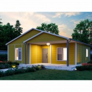 Papatya Tek Katlı Prefabrik Ev 83m² Papatya Tek Katlı Prefabrik Ev 83m²