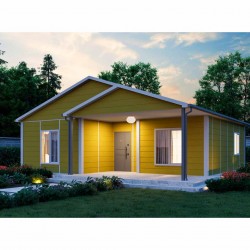Papatya Tek Katlı Prefabrik Ev 83m² Papatya Tek Katlı Prefabrik Ev 83m²