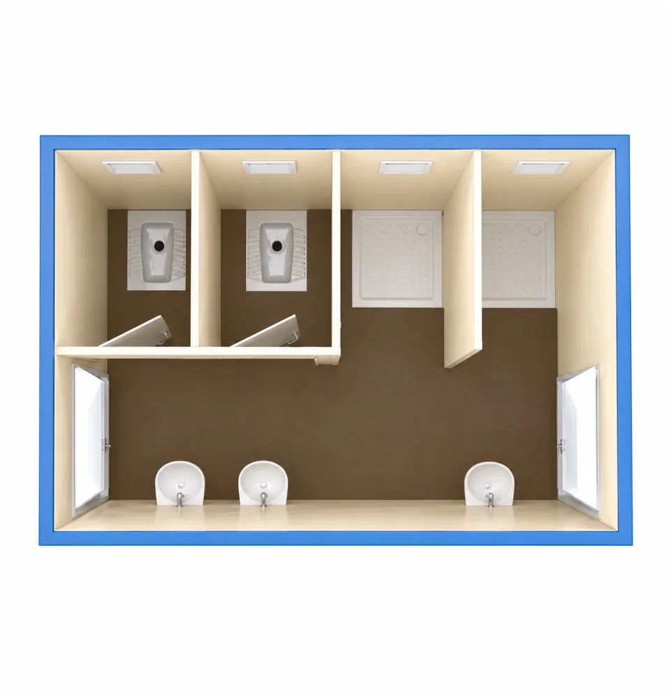 WC / Duş Konteyner PKW 05 Konteyner