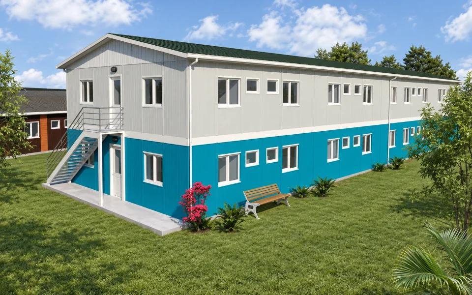 Prefabrik Personel Yatakhanesi 588 m²