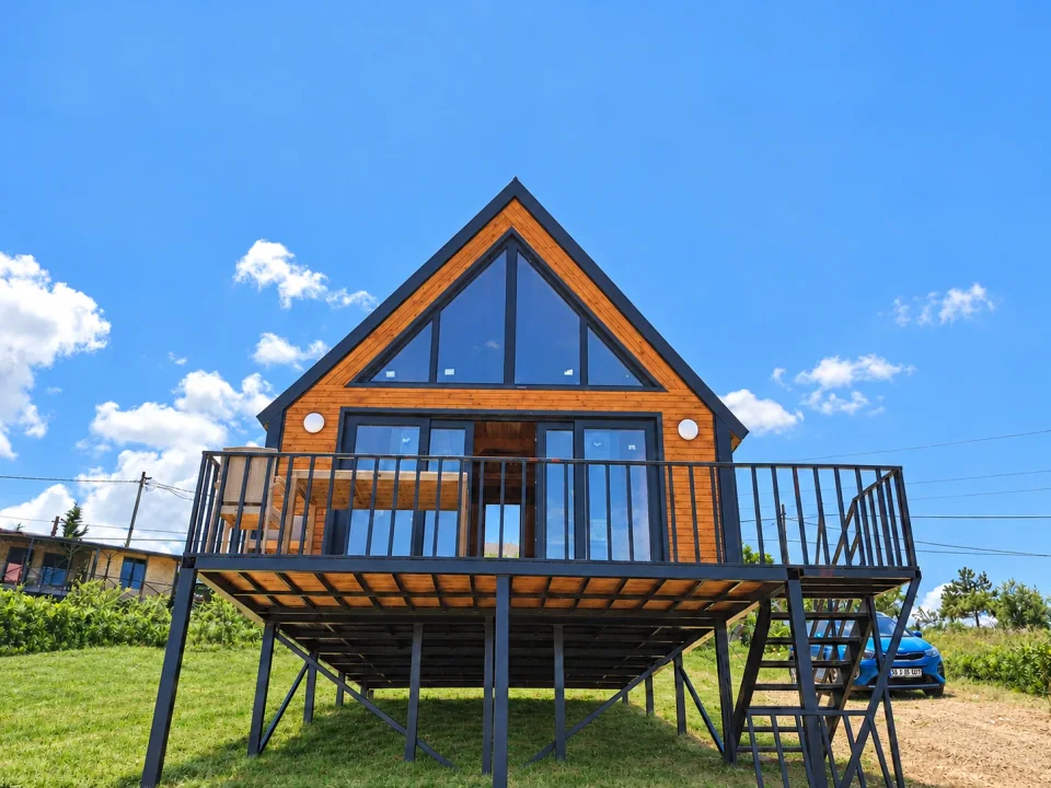 Hafif Çelik Bungalov Projesi 128