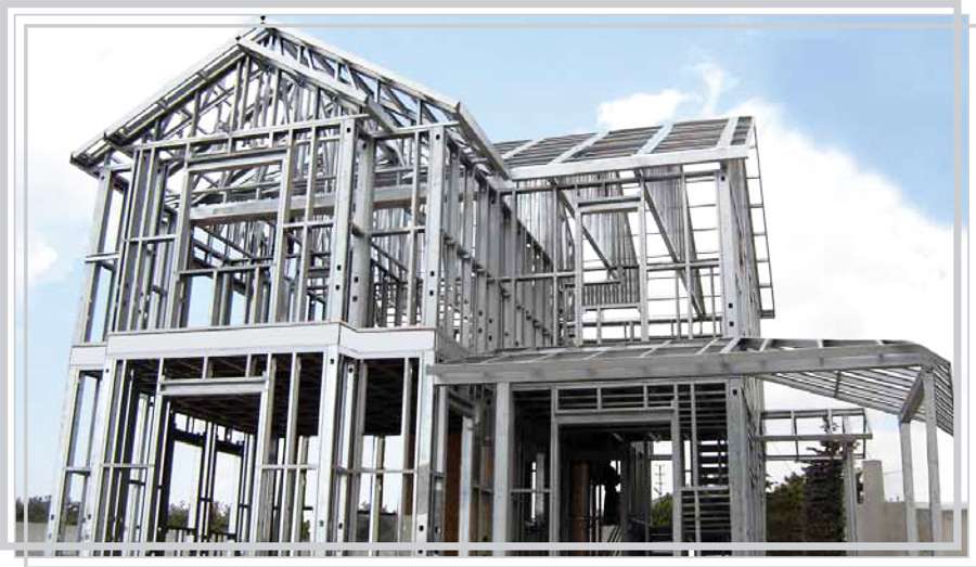 CONSTRUCTIONS EN ACIER LÉGER — exemple original de la catégorie