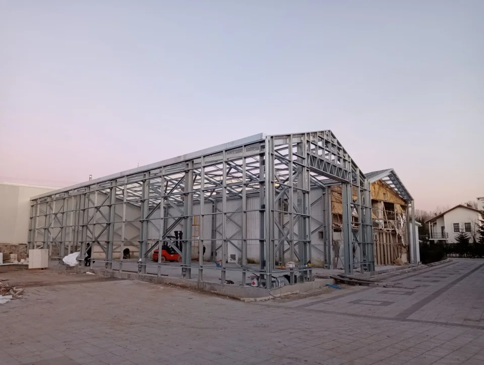 Çelik hangar uygulaması — 01 — Proje fotoğrafı