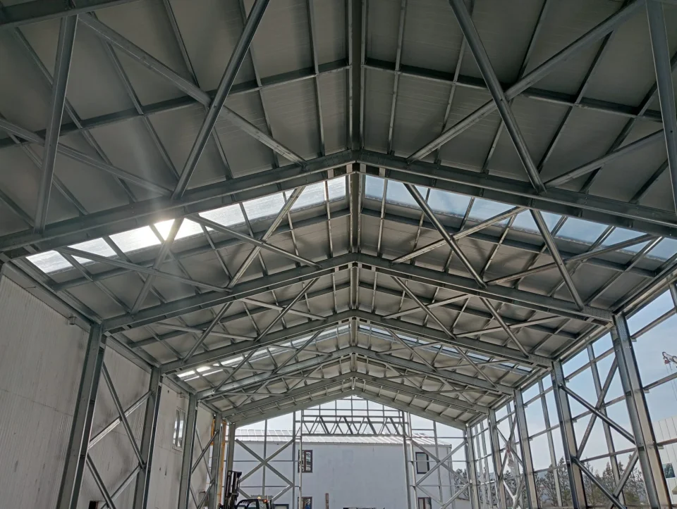 Çelik hangar uygulaması — 01 — Proje fotoğrafı