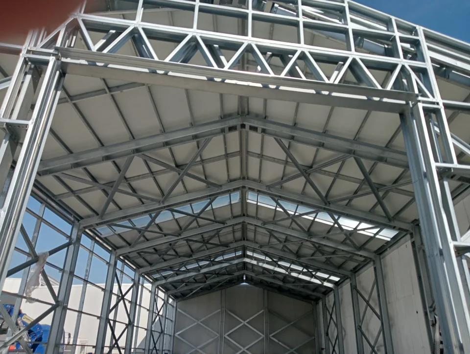 Çelik hangar uygulaması — 01 — Proje fotoğrafı