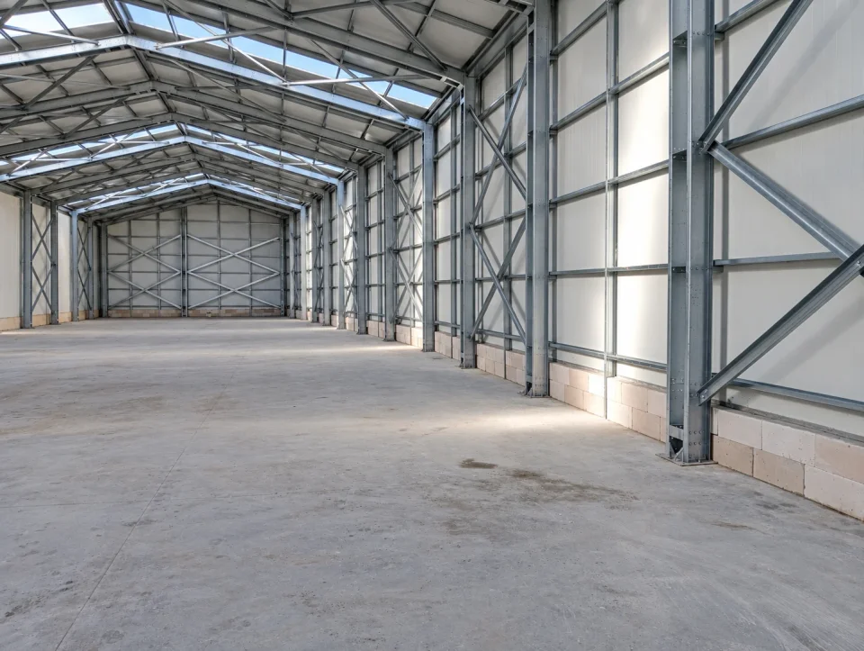 Çelik hangar uygulaması — 01 — Proje fotoğrafı