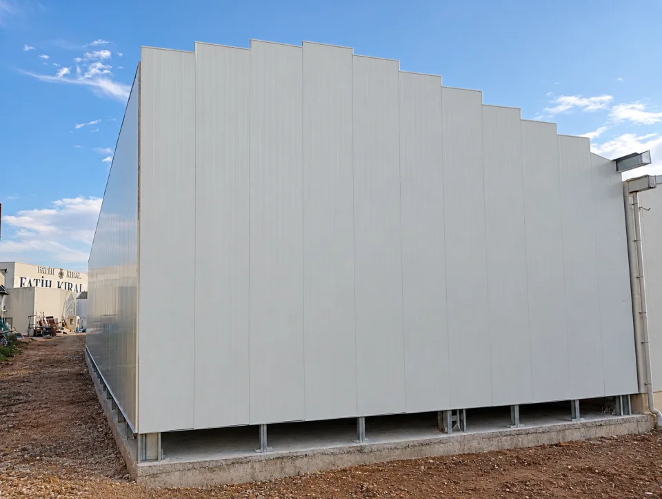 Çelik hangar uygulaması — 01 — Proje fotoğrafı