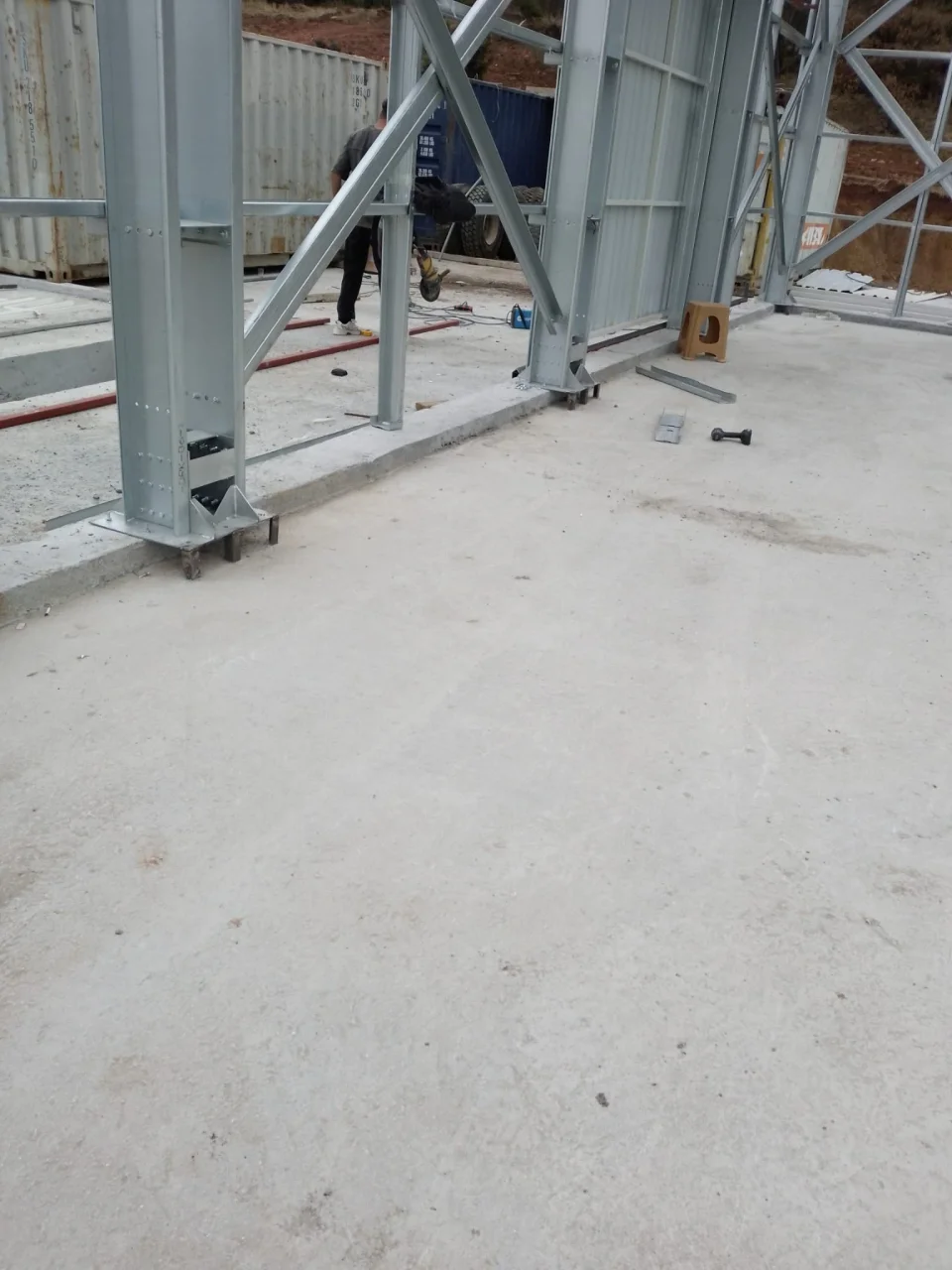 Çelik hangar uygulaması — 02 — Proje fotoğrafı