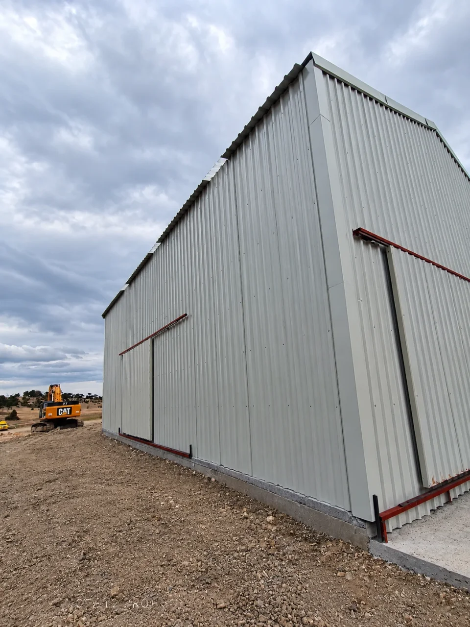 Çelik hangar uygulaması — 02 — Proje fotoğrafı