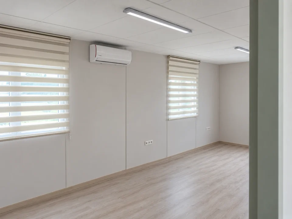 İki katlı modüler şantiye yapısı — Proje fotoğrafı
