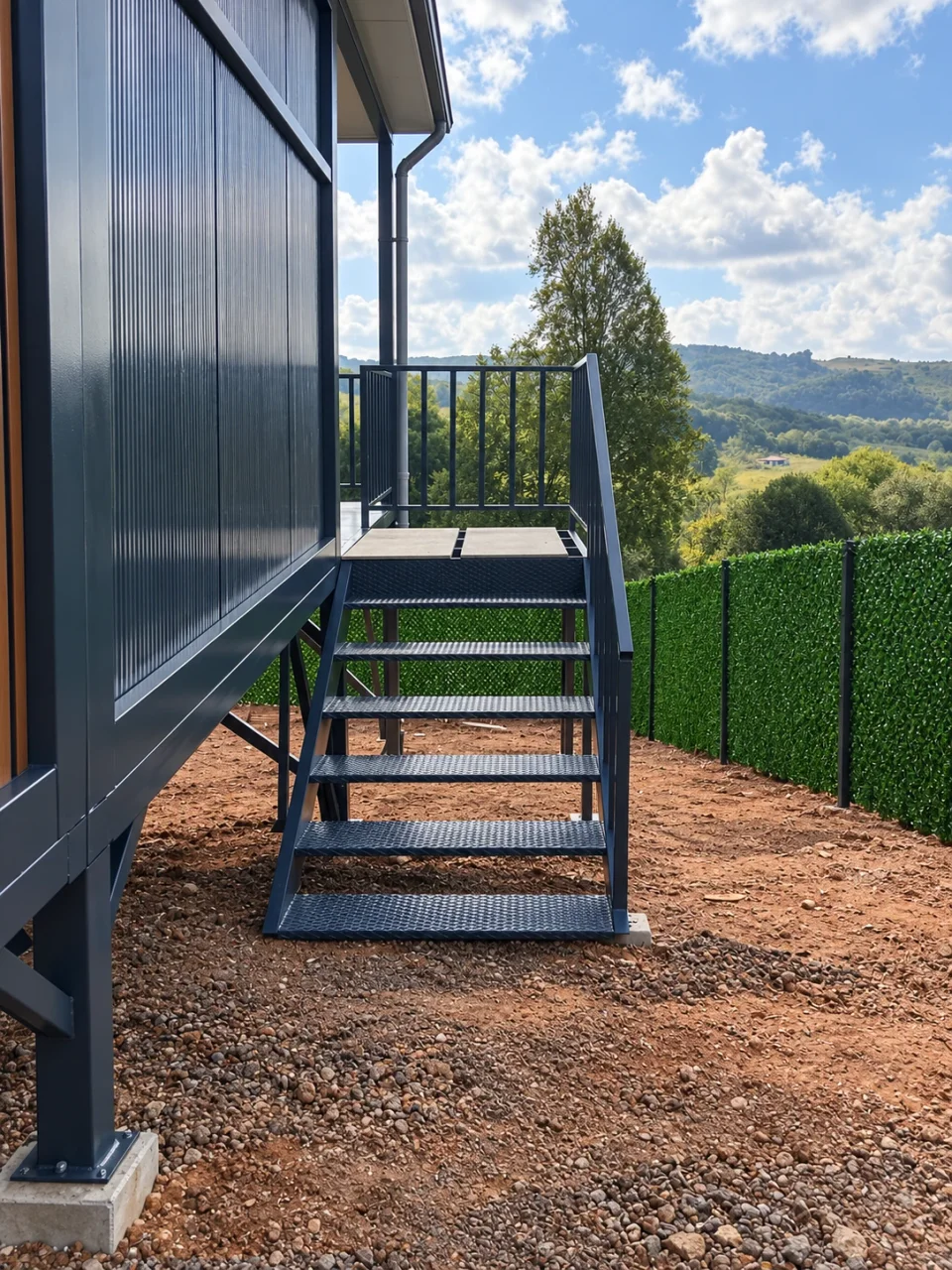 Verandalı Modüler Konut 02 — Proje fotoğrafı