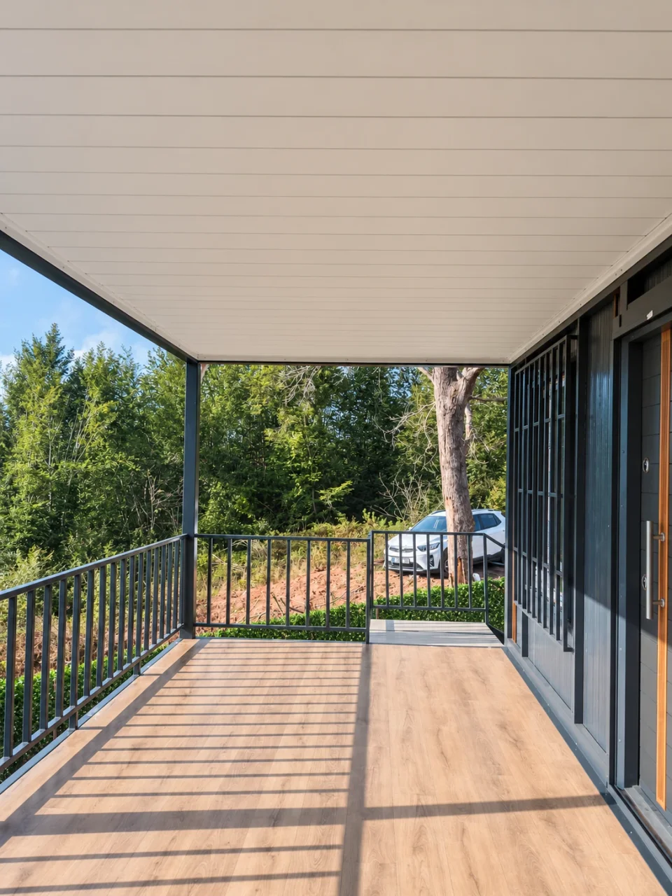 Verandalı Modüler Konut 02 — Proje fotoğrafı