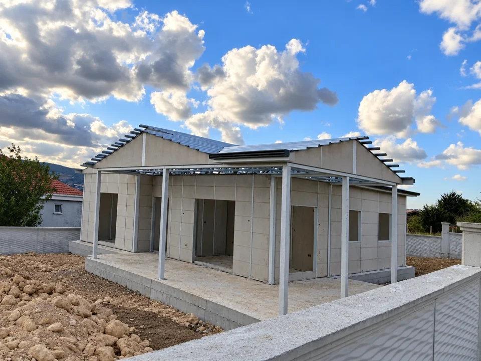 Verandalı Prefabrik Konut 03 — Proje fotoğrafı