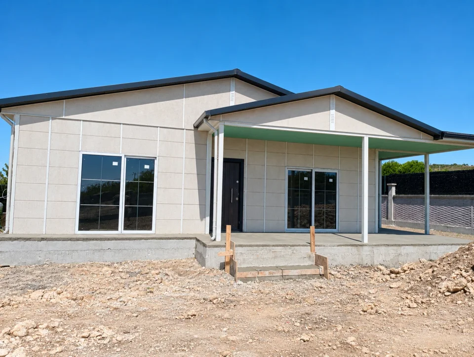 Verandalı Prefabrik Konut 03