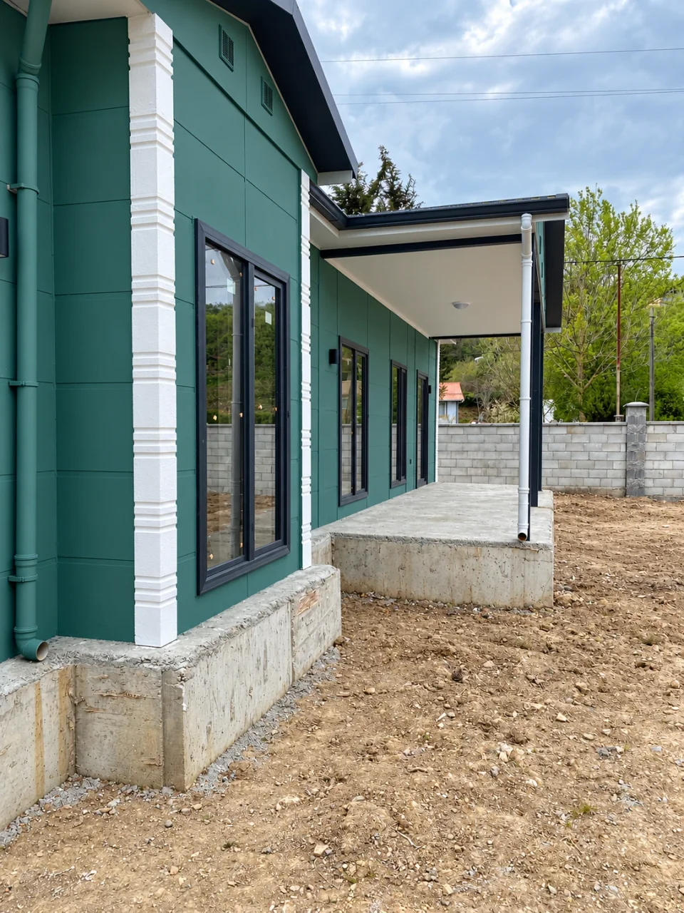 Verandalı Prefabrik Konut 04 — Proje fotoğrafı