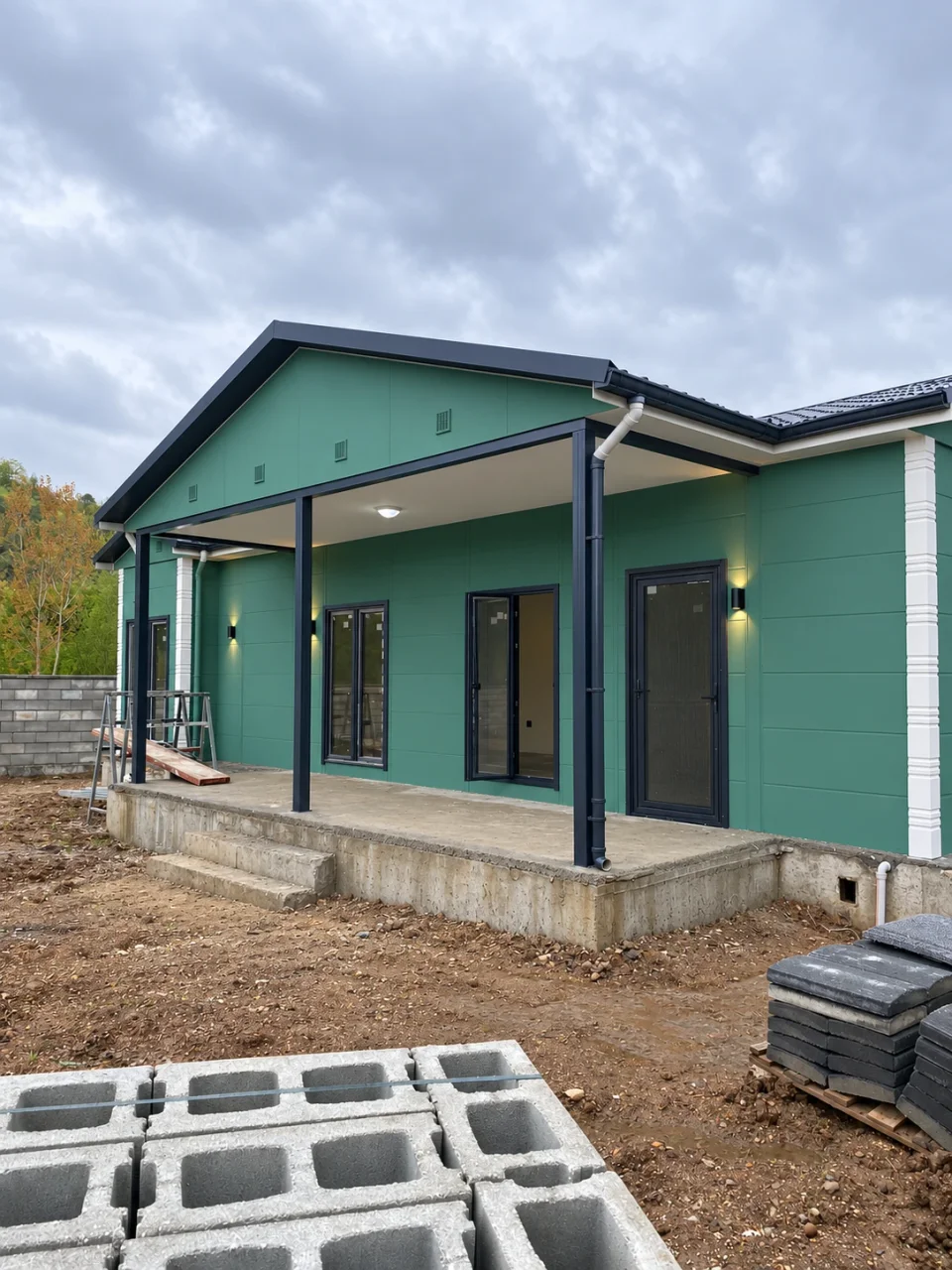 Verandalı Prefabrik Konut 04 — Proje fotoğrafı