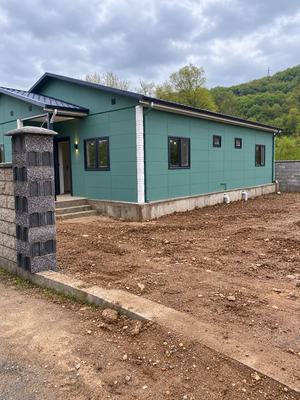 Verandalı Prefabrik Konut 04 — Proje fotoğrafı