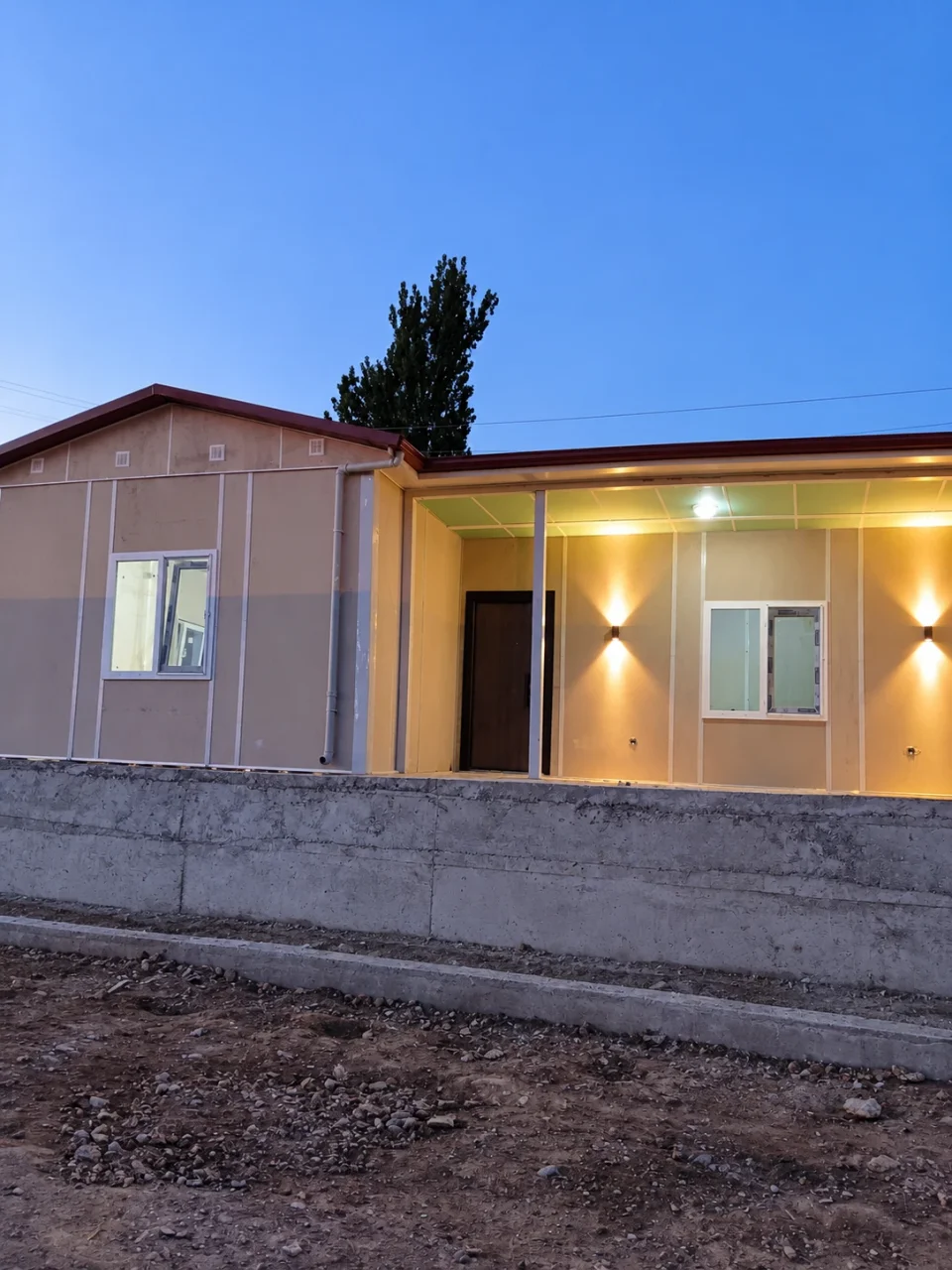 Verandalı Prefabrik Konut 05 — Proje fotoğrafı