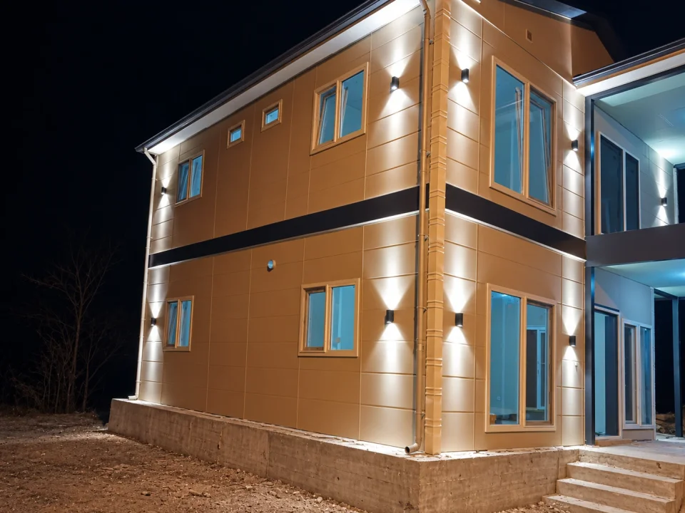 İki Katlı Verandalı Prefabrik Konut 02 — Proje fotoğrafı
