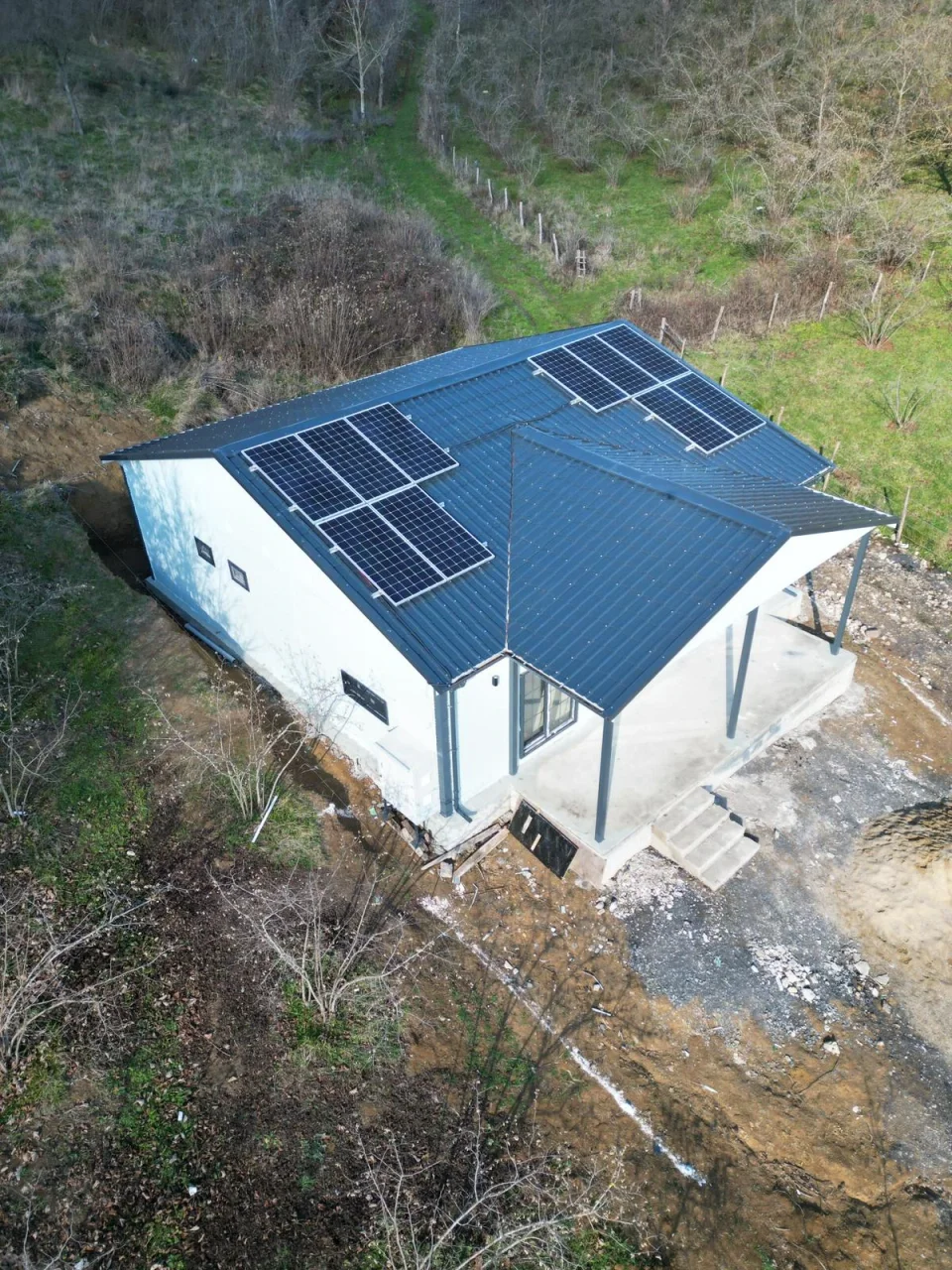 Verandalı Prefabrik Konut 06 — Proje fotoğrafı