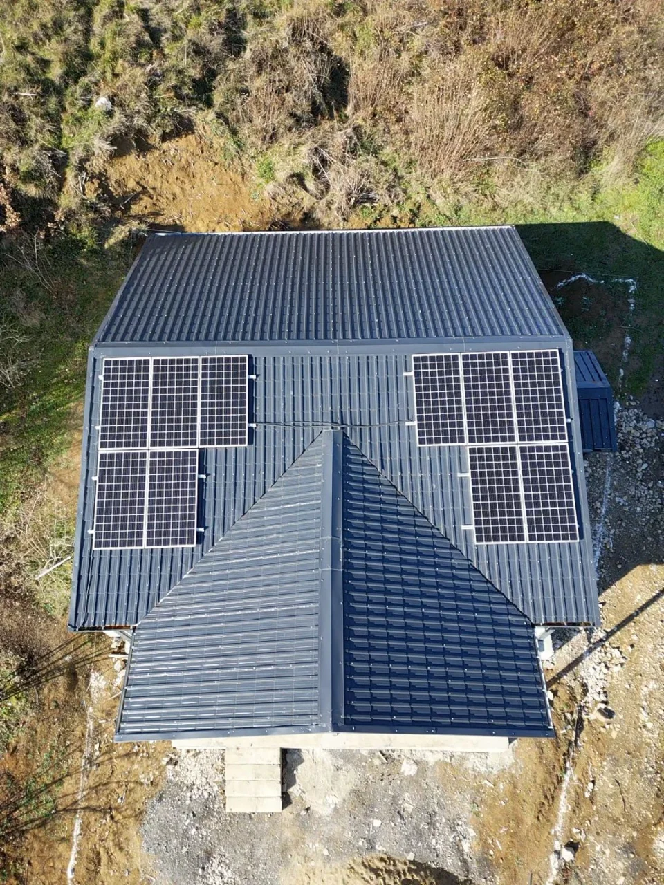 Verandalı Prefabrik Konut 06 — Proje fotoğrafı