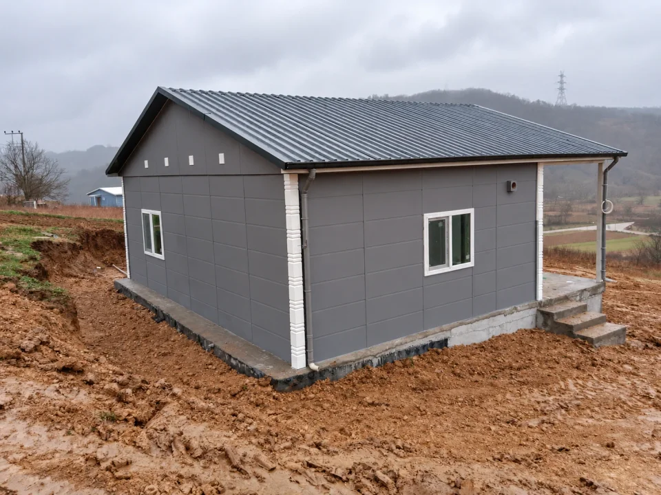 Verandalı Prefabrik Konut 10 — Proje fotoğrafı