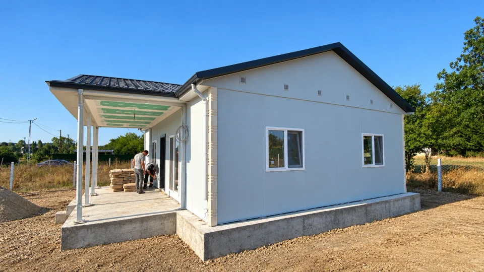 Verandalı Prefabrik Konut 11 — Proje fotoğrafı