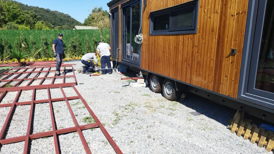 Verandalı Premium Tiny House 01 — Proje fotoğrafı
