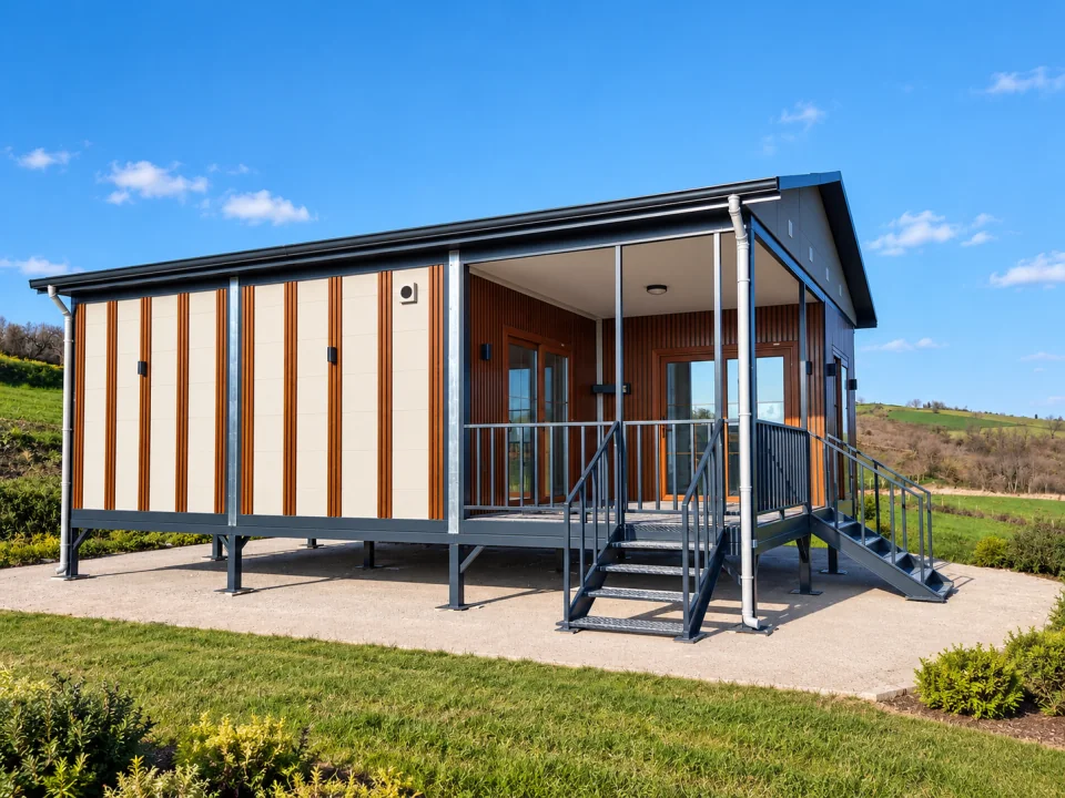 Verandalı Modüler Konut 63 m² · Tip C