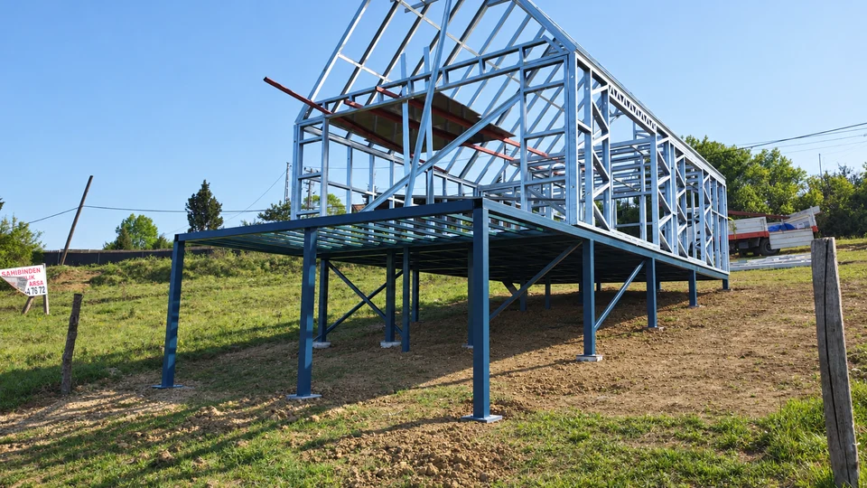 Hafif Çelik Bungalov Projesi
