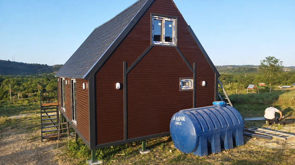 Hafif Çelik Bungalov Projesi