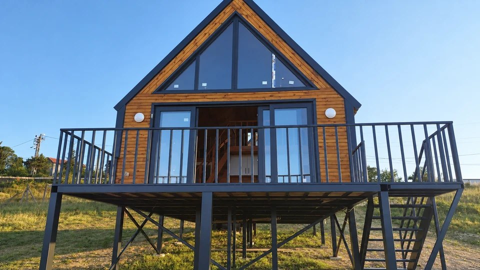 Hafif Çelik Bungalov Projesi