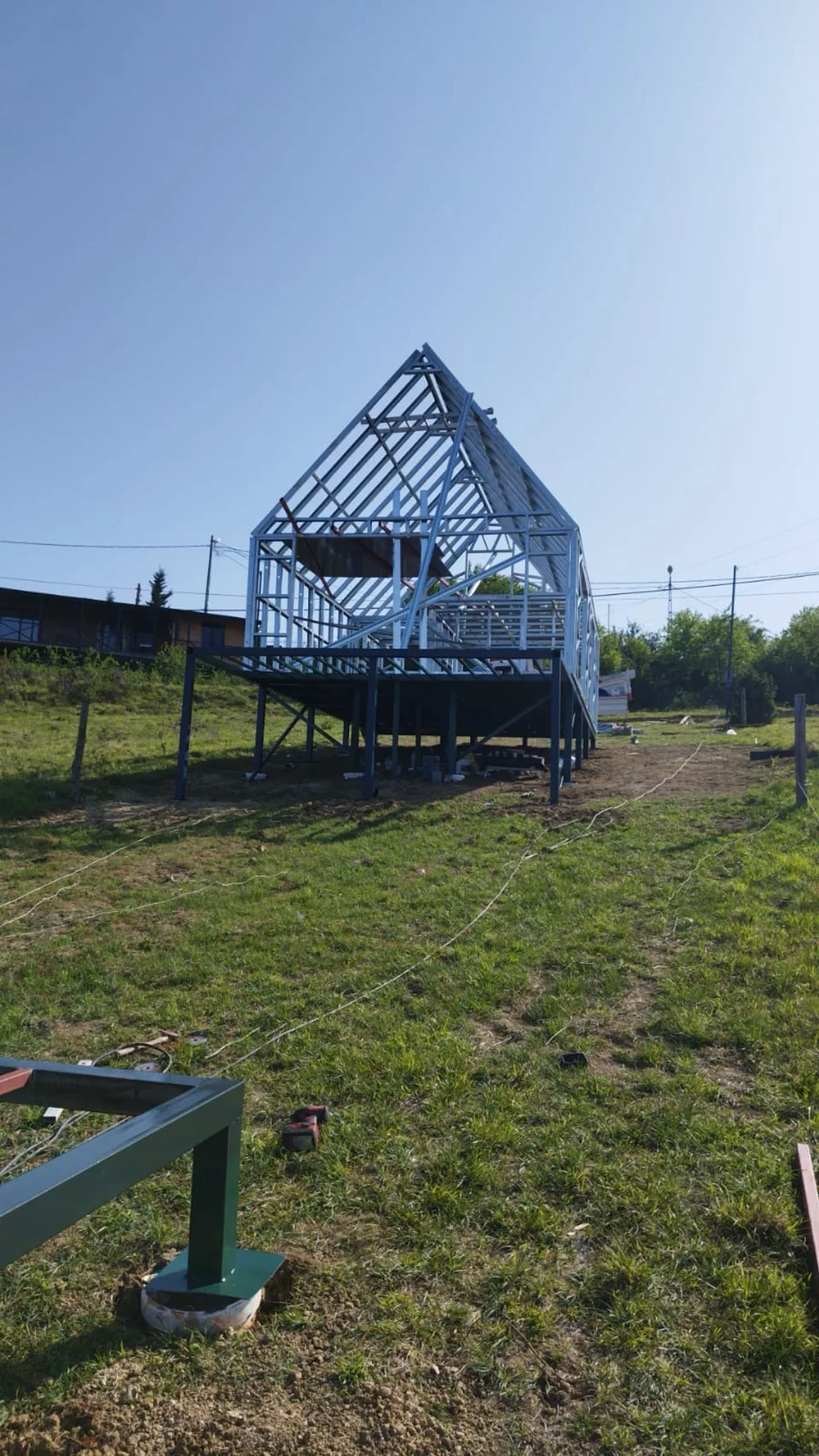 Hafif Çelik Bungalov Projesi