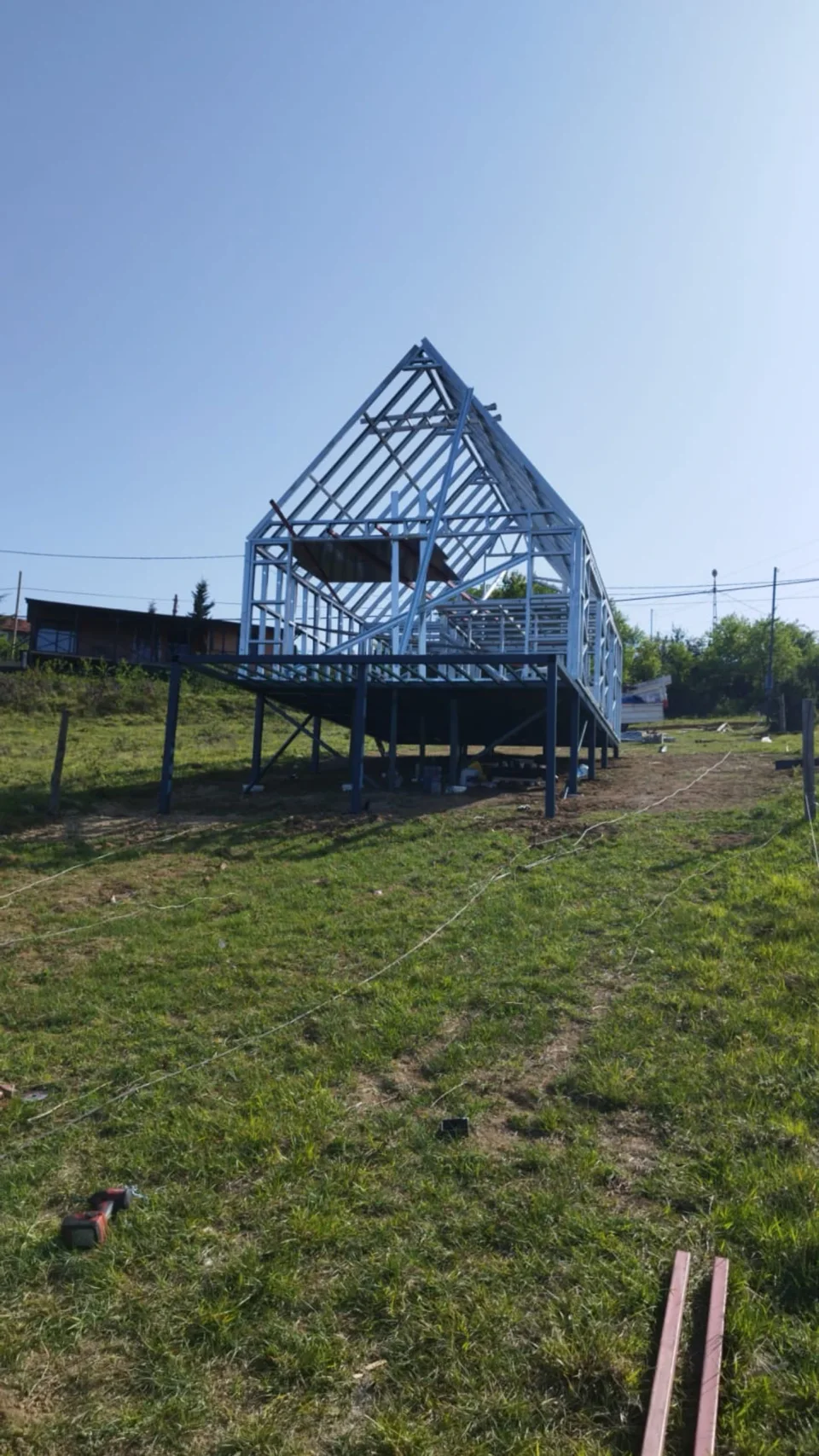 Hafif Çelik Bungalov Projesi