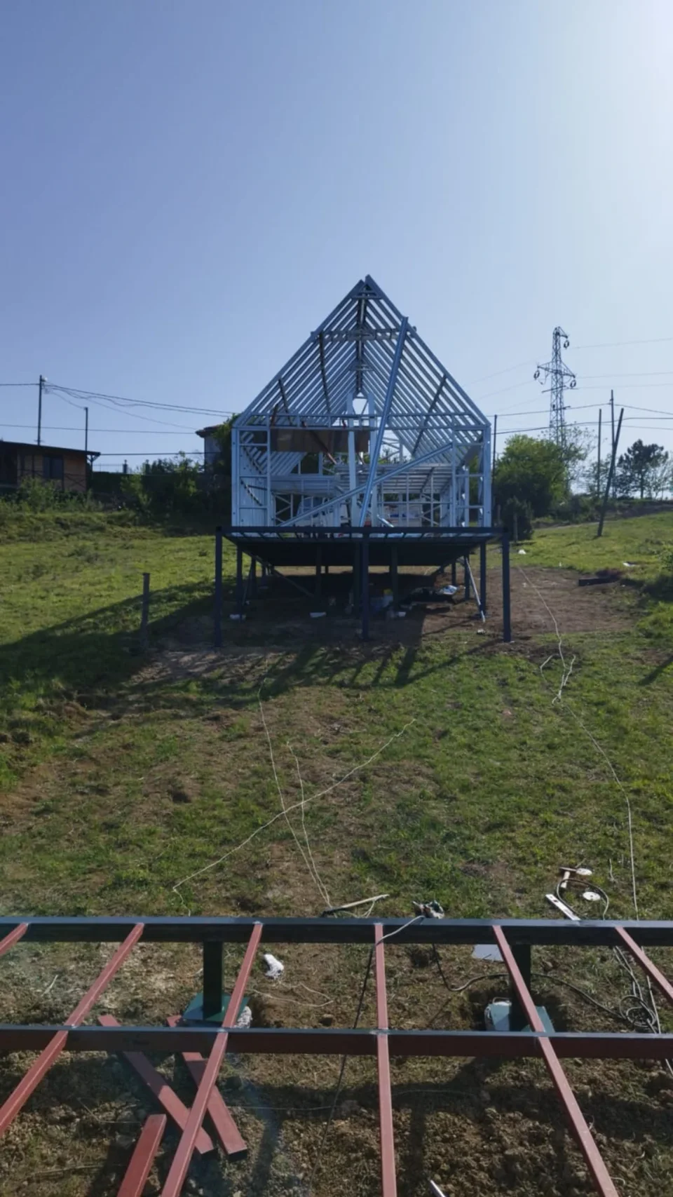 Hafif Çelik Bungalov Projesi
