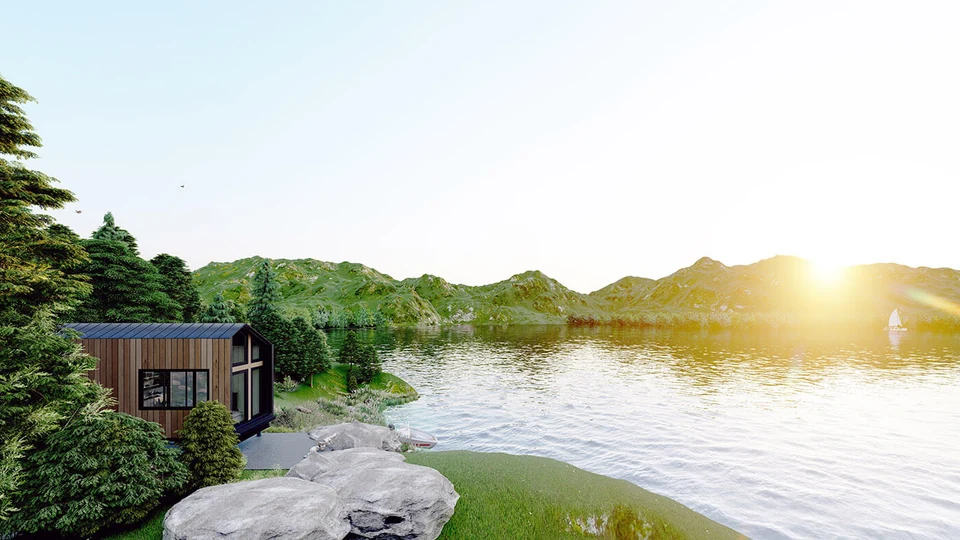 Tiny House 002 — Dış cephe görünümü 7