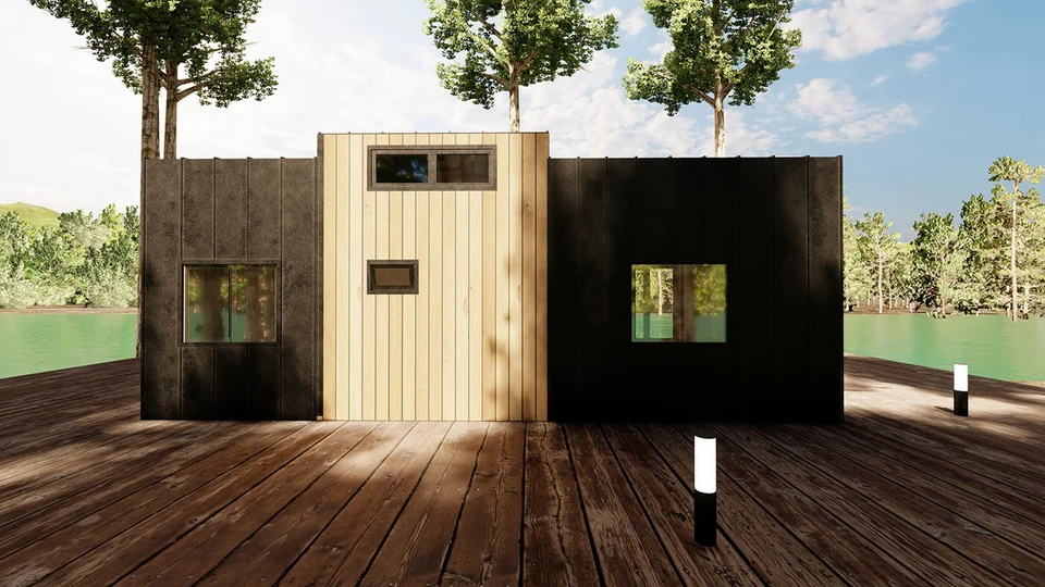 Tiny House 003 — Dış cephe görünümü 5