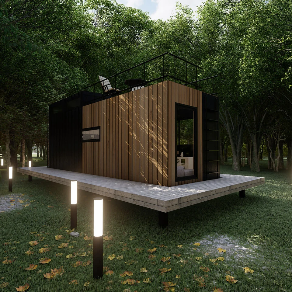 Tiny House 004 — Dış cephe görünümü 4