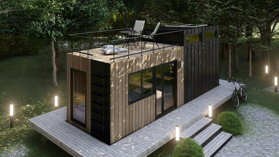 Tiny House 004 — Dış cephe görünümü 7